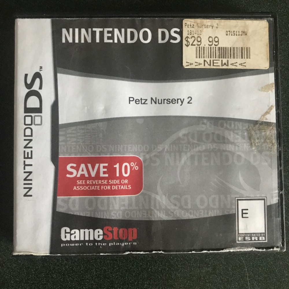 Nintendo DS Petz Nursery 2